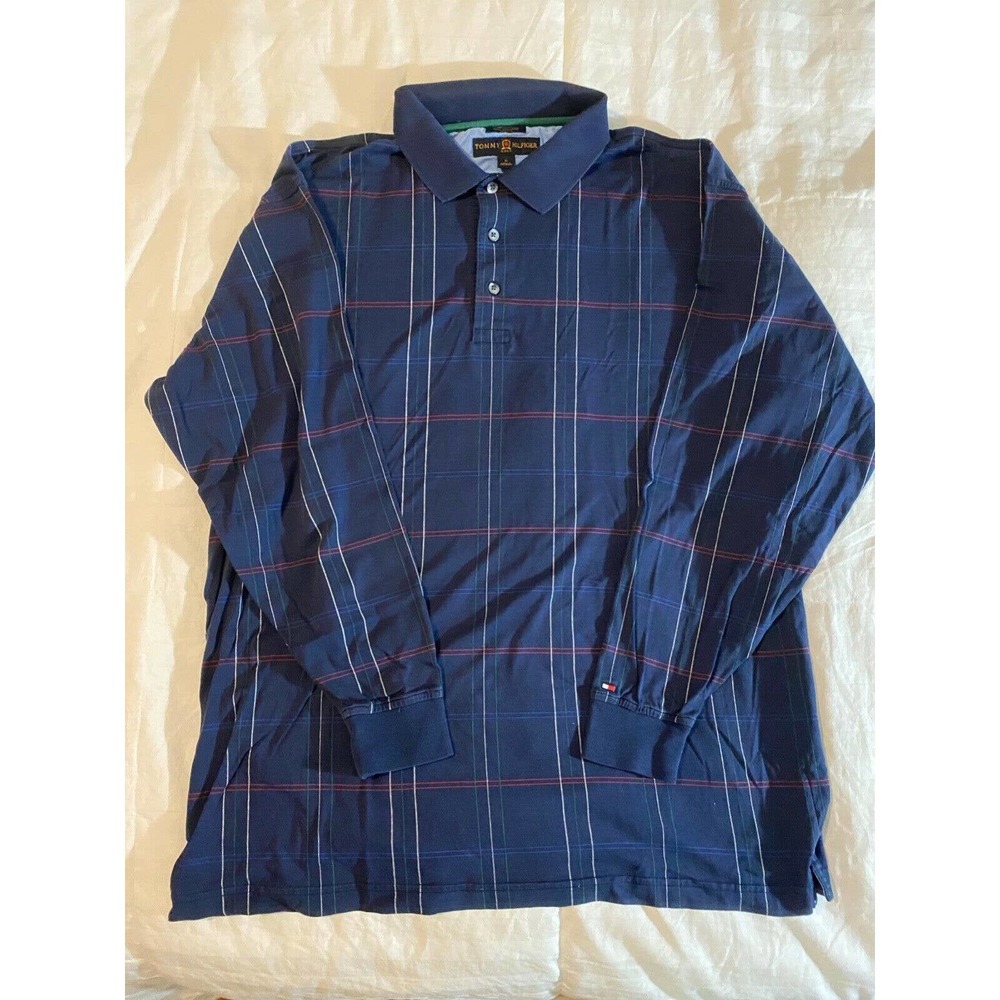 Vintage Tommy Hilfiger Polo Shirt Color Block